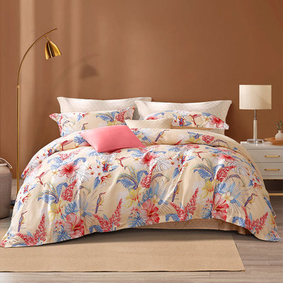 富安娜家纺床上四件套全棉