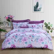 Thánh Anna dệt giàu mạng chăn trải giường Khăn trải giường hoa denim bông chăn bông phong cách mục vụ đỏ - Bộ đồ giường bốn mảnh