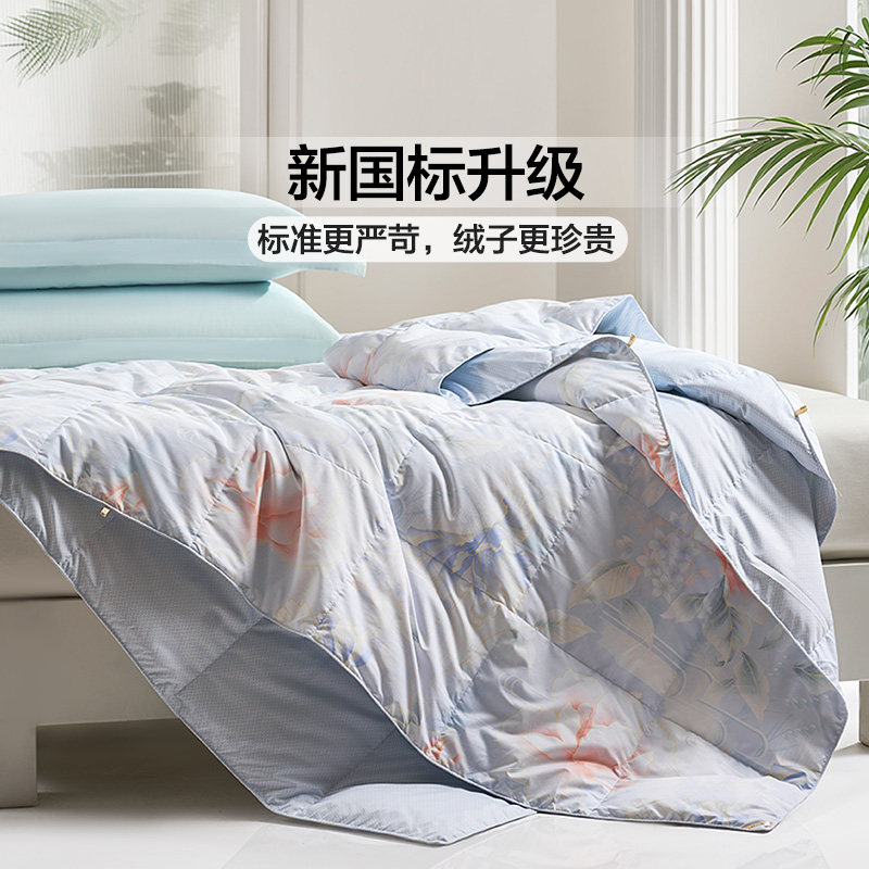 Fuanna 95% White Goose down Quilt Core Air Conditioning Quilt Spring and Autumn Bedding Summer Thin Quilt Bedding Summer Cooling Quilt down Quilt
