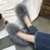 Mùa thu đông 2018 mới cừu uốn xoăn đầu vuông miệng phẳng với đáy phẳng mang đáy mềm thấp giúp giày lông nữ đơn