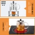 Ấm trà thủy tinh Shangming bộ lọc gia dụng chịu nhiệt độ cao thép không gỉ dày lót bộ ấm trà hoa lớn - Trà sứ