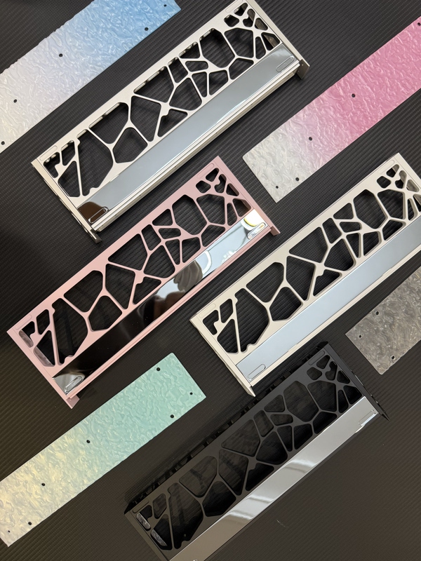 Little Bee Made68Ultra Pro+ Hollow Aluminum Case Loho68 Split Side Panel Customized Keyboard Case Little Bee Made68Ultra Pro+ Hollow Aluminum Case Loho68 Split Side Panel Customized Keyboard Case