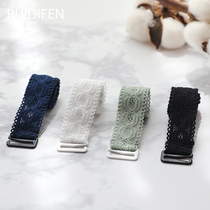Underwear shoulder strap Broadband Hollow Lace Sexy Exposed Belt Invisible Unsimilar Bra Bra Band