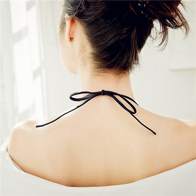 Bra strap halter neck strap accessories neck strap bow Korean bra strap lingerie strap
