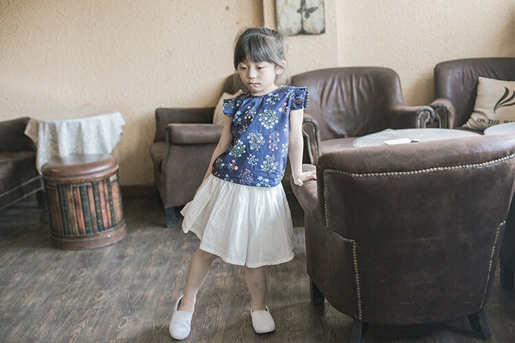 Jupe enfant en lin - Ref 2053129 Image 13