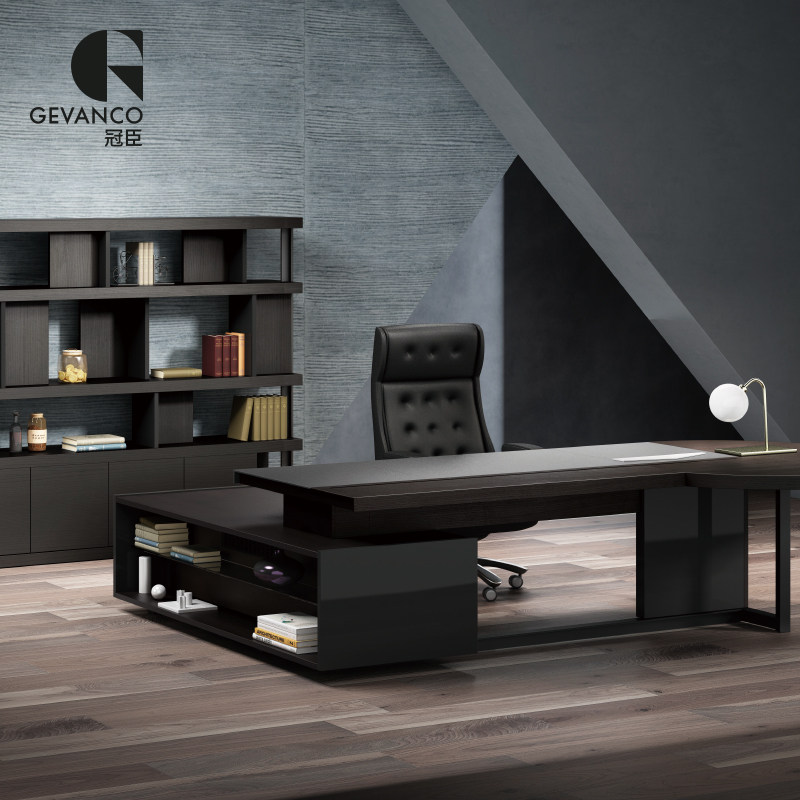 Crown Chen Office Furniture Creativity Brief Modern Grand Bantai Boss Table President Table Single Manager Table Desk Chair Desk Chair