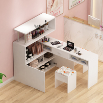 Multi-function Internet celebrity nail art table nail art table shelf one-person nail art table single double and three-person nail art tables and chairs