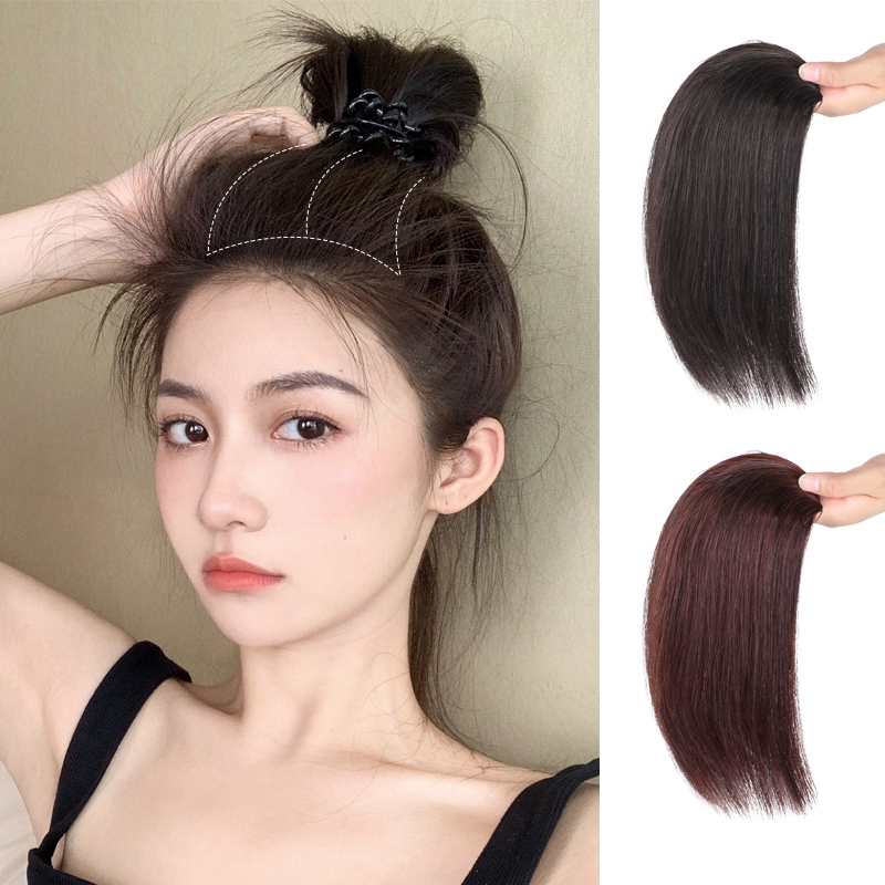 Wig sheet Female Hair Growth Fluffy on both sides thickened cushion with high invisible and no marks a patch of overhead Hair Tonic Hair
