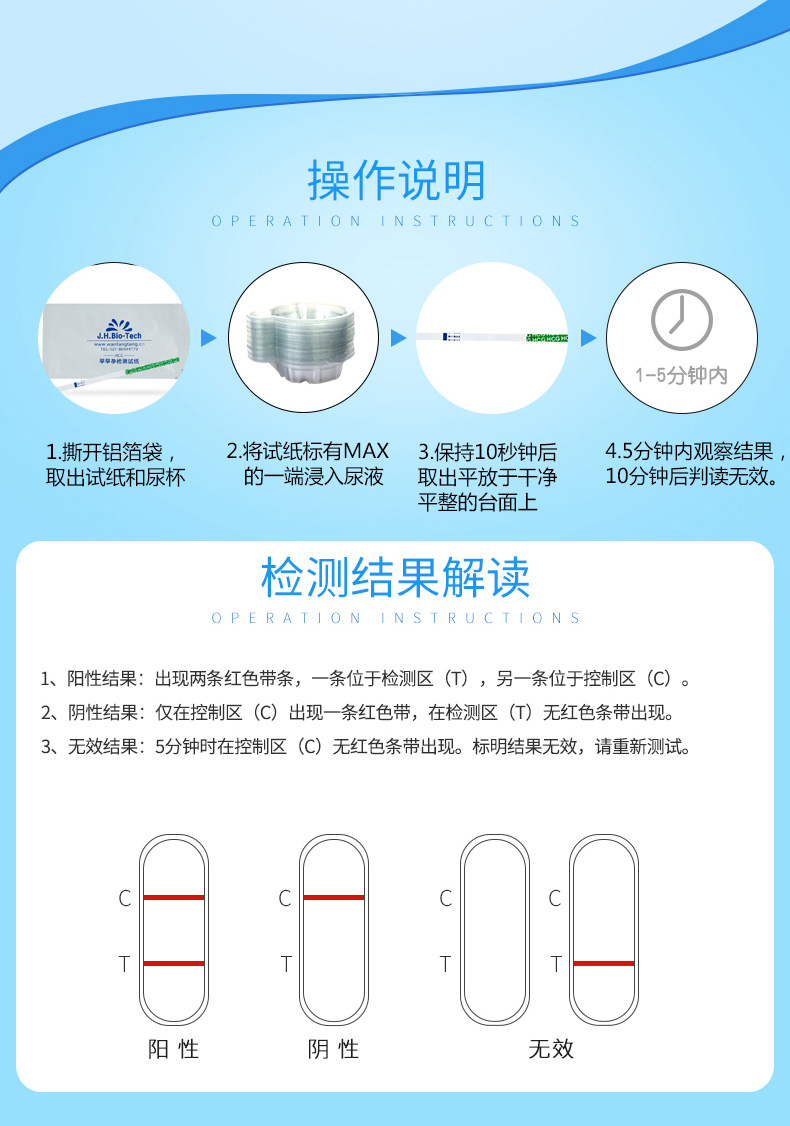 【仙知】好孕套装早孕检测试纸