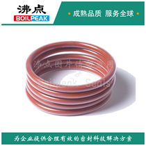 The boiling point is integrated with fluorine-containing sealing ring outside the boiling point. The fluorine rubber is resistant to hydrochloric acid and sulfuric acid.