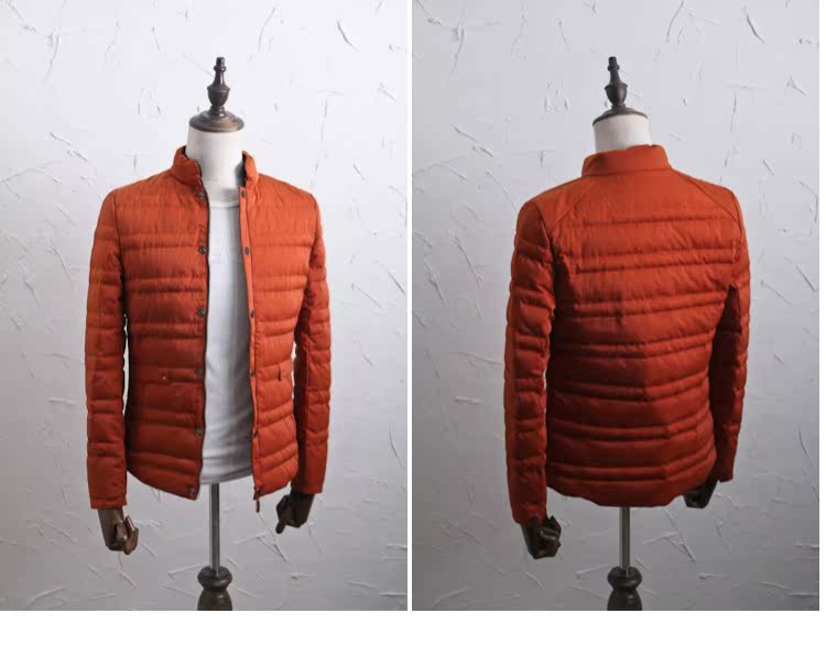 Đặc biệt! Nhẹ mùa thu và mùa đông mới cho nam bộ đồ cotton nhẹ ấm áo khoác nam có mũ