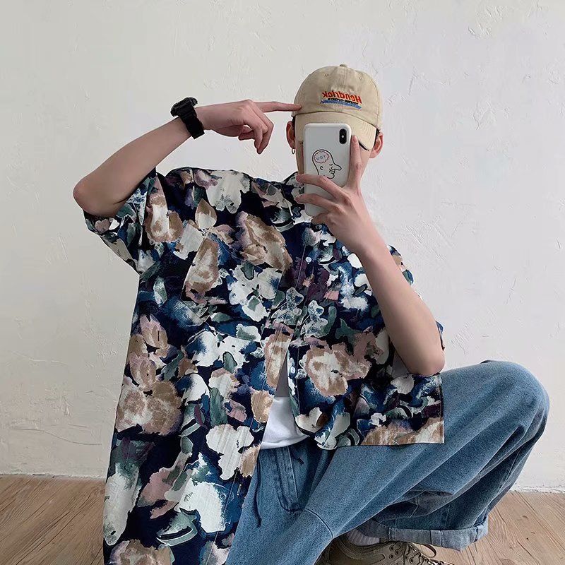 Zhi Ka Di Le Lu Yi Luo Wei Deng Men's Clothing, Great Value Hot-Selling Items, Jpg National Fashion Studio Men's Shirts
