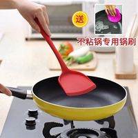 Muỗng silicone chống dính chảo đặc biệt nhà bếp xẻng nhà nhiệt độ cao không làm tổn thương nồi nấu xẻng đặt bếp kệ gia vị thông minh