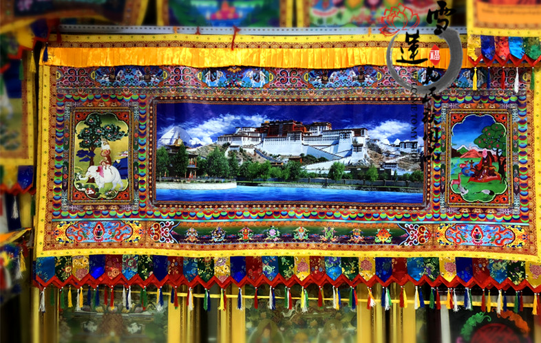 Hidden pendant Potala Palace pendant Tibetan living room decorated Donka can be waterproof