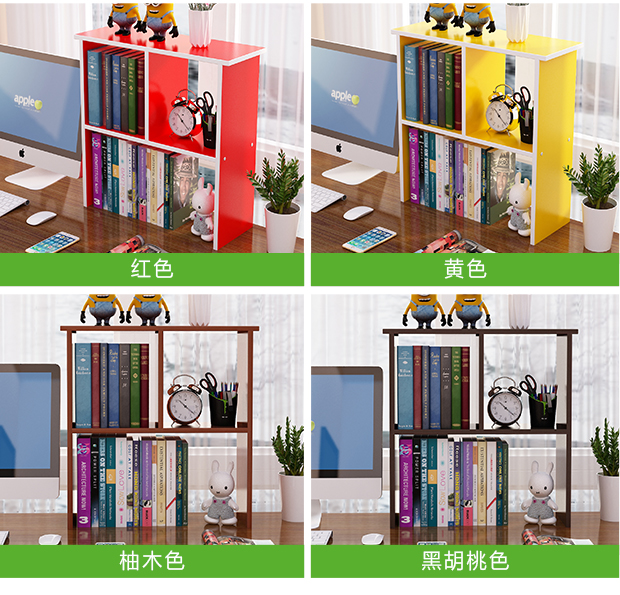 Tủ khóa sáng tạo hiện đại đơn giản Tủ lưu trữ bàn học sinh đơn giản Tủ sách ký túc xá - Kệ kệ