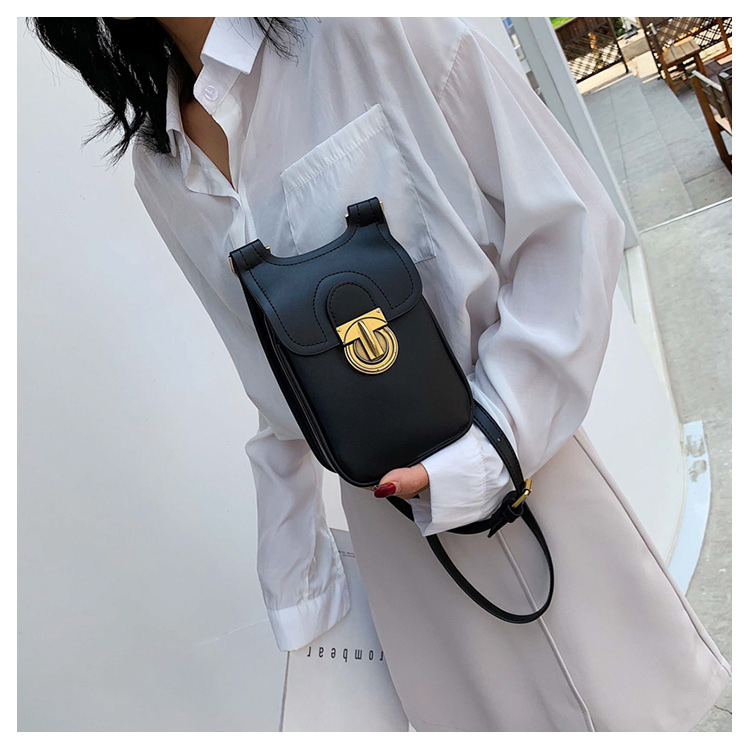 Bắc túi điện thoại di động túi xách nữ 2019 thời trang hoang dã khóa vai túi mùa hè mini ví ví Messenger túi thủy triều - Túi điện thoại túi xách nữ hàng hiệu gucci