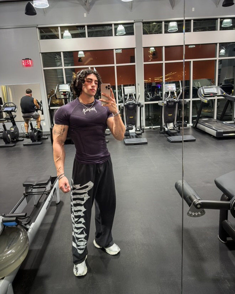 Brother, спортивная быстросохнущая дышащая эластичная футболка с коротким рукавом, в американском стиле, в обтяжку 