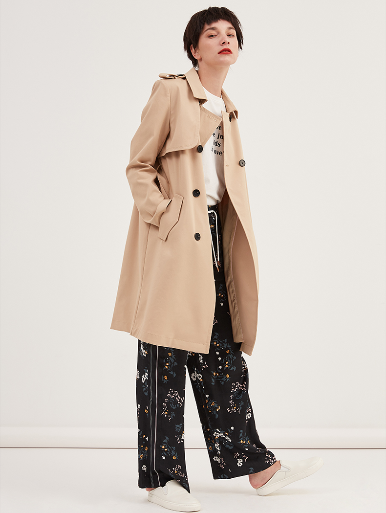 Trench pour femme NAIVEE   en Coton - Ref 3228320 Image 19