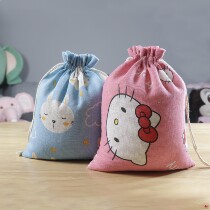Cartoon fragrance Dragon Boat Festival sachets linen sachets empty bags large Chinese medicine sachets empty bags sachets cloth bags