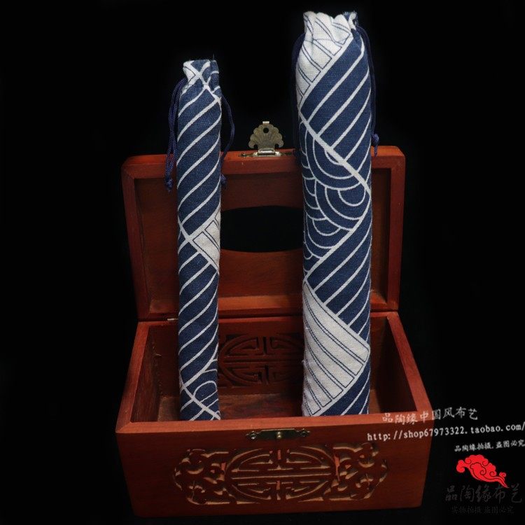 Chopsticks spoon tableware bag bag environmentally friendly cloth bag slender bag chopsticks cloth bag knife and fork packaging