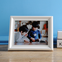European photo frame table 7 inch 5 6 8 10 12 inch image frame creative wall hanging custom picture frame plus washed photos made