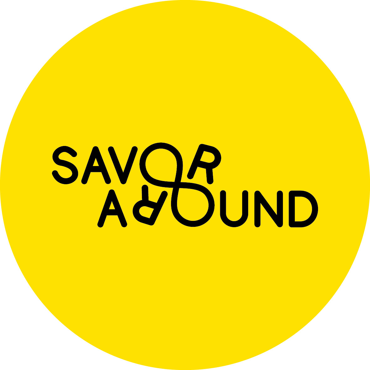 食贫道 SavorAround的LOGO