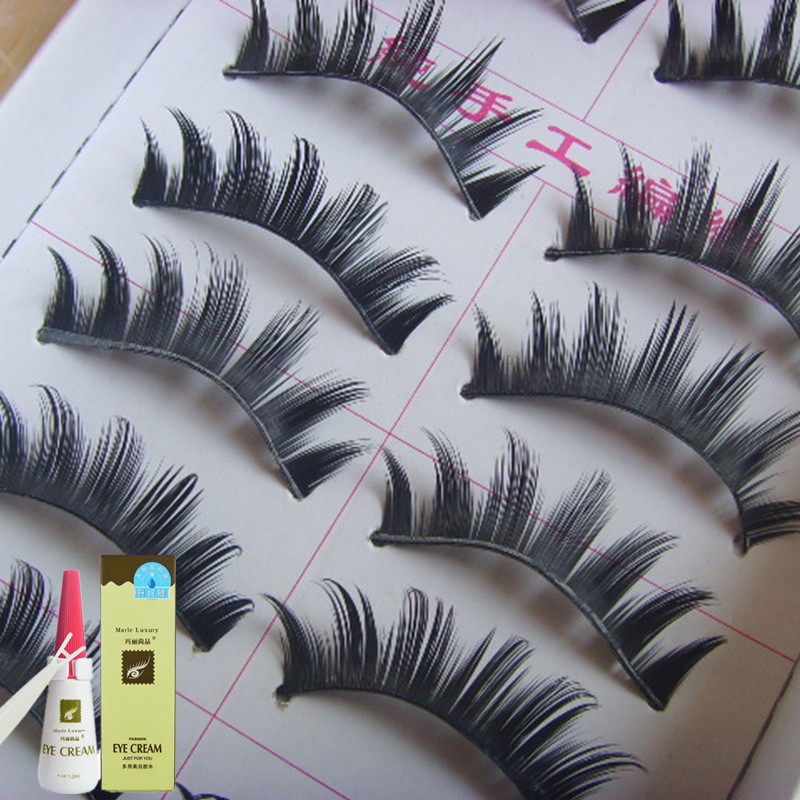 9 9 Taiwan Three Trees Fake Eyelash Stage Makeup and Beautiful Girl Life Light Makeup Rolls Up and Dense Eyewear