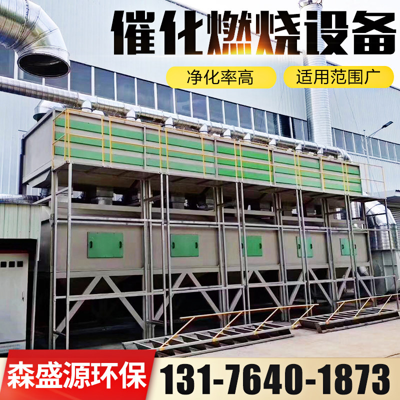 Catalyst combustion equipment industrial environmental protection waste gas treatment active carbon adsorption attached All RCO storage device