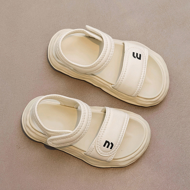 Girls' Sandals 2026 Summer New Style Kidsren's Non-Slip Shoes Little Girls Soft-Soled Beach Shoes for Middle and Large Kidsren Summer Style — 1