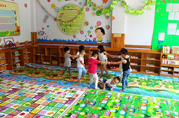 thảm xốp gia dụng lớn bé bò mat trẻ em thảm cartoon phòng ngủ phòng khách mỗi đệm Liangdian - Thảm sàn tham xop