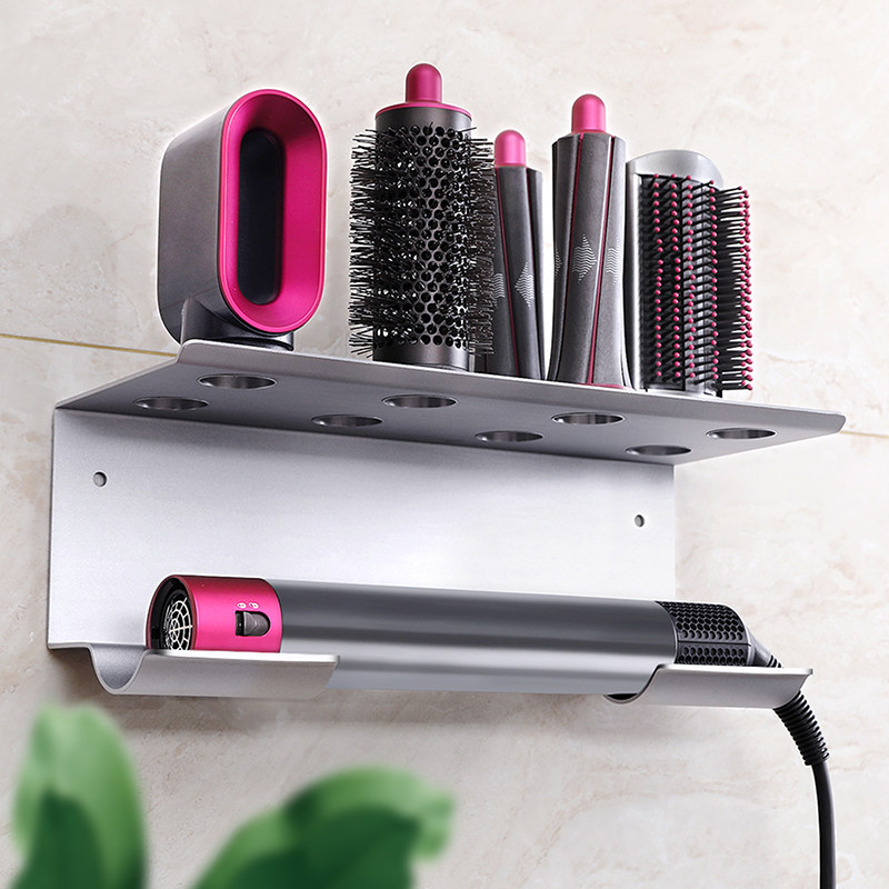 Bubm is suitable for Dyson hair dryer bracket hanging on the wall without punching dasen wearing sound hair dryer rack storage rack belt
