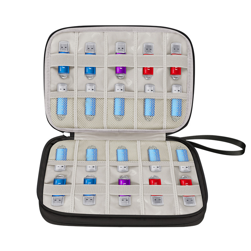 U disk bag U shield bag bank shield storage bag U disk box online banking bag U disk treasure small k treasure protective cover hard disk bag