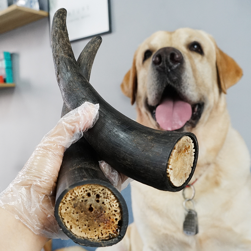 Pet Grindle Bar Yak Horn Clean Teeth Resistant Bite Dog Snack Small Medium Large Canine Mullabrador Beef Bone
