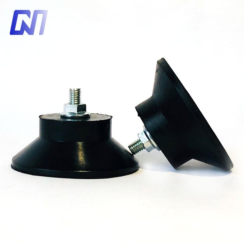 Air compressor accessories Foot pad Small oil-free air compressor silent shock absorber Caster air pump rubber horn pad