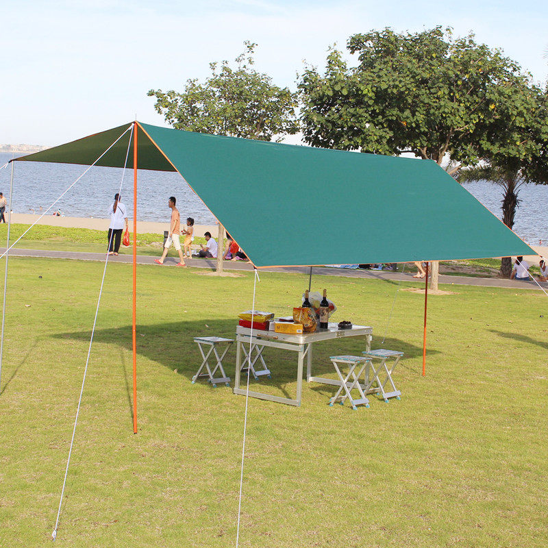 Skycurtain outdoor tent simple camping multi-purpose rain-proof ultra-light and convenient fishing shading cooling