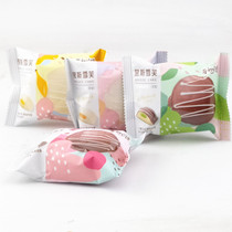 Mcstart Heart mousse Snowff Herbal Tea Original Taste Banana Milk Taste Breakfast Pastry Snack snack Snack Whole Box