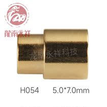 10A large current conductive copper column charging copper needle connector contact needle thimble probe gold plated H054