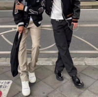 Магиракс брюки Кенджима та же модель 18FW Хай -стрит в стиле вибра