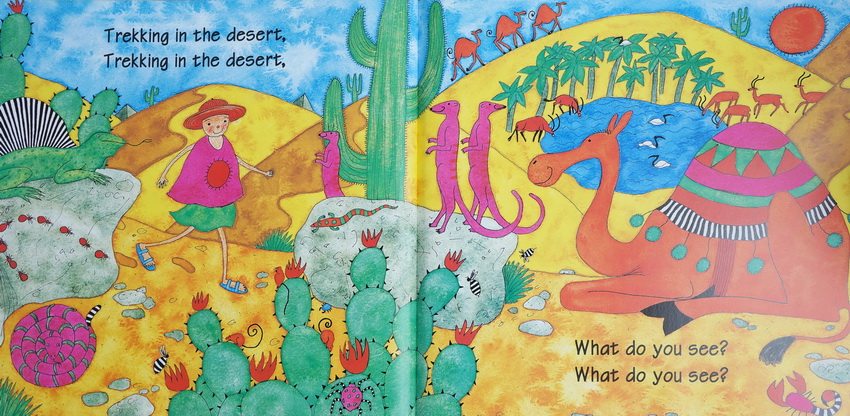 Walking Through The Jungle English Original Children S