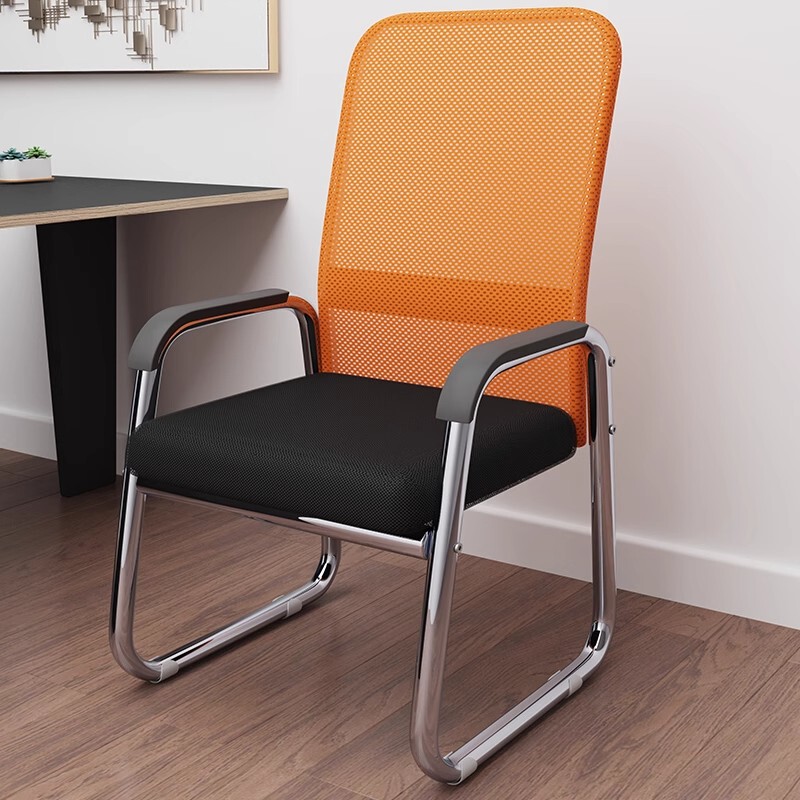 Office Chair, Comfortable for Long Sitting, Meeting Room Staff Chair, Dormitory Desk Stool, Comfortable Backrest, Computer Chair for Home Use Office Chair, Comfortable for Long Sitting, Meeting Room Staff Chair, Dormitory Desk Stool, Comfortable Backrest, Computer Chair for Home Use