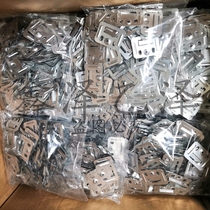 Integrated wall panel buckle clip fixed bamboo wood fiber PVC Great Wall universal galvanized accessories 45*32