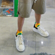 (Radish Cooperative) Chen Zhen Tongtong Four-season Silo Socks Embroidery 100 hitch lap bottom Zen