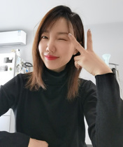 (Radish cooperative) womens base shirt sweater multi-color pile collar loose sweater 20 autumn and winter New