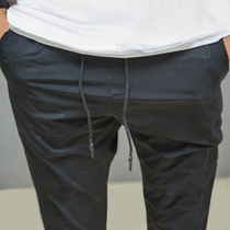 (Radish Co-op)Mens fashion casual wild dark flower camouflage pants lace-up spring and summer sweatpants