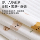 Детская хлопковая водонепроницаемая простыня, дышащая кроватка, матрас, можно стирать