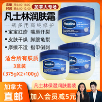cici Canada Vaseline moisturizer Antifreeze cream Anti-chapping hand cream Foot care Hand oil moisturizing 3 cans