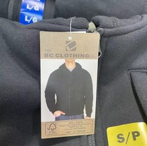 cici Canada BC Clothing mens hooded thickened fleece zipper sweater jacket