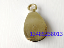 Nautical Marine Copper Flag Pulley Flag Hook Tackle flag rope Rope Tackle Flag with copper tackle 32mm38mm50mm