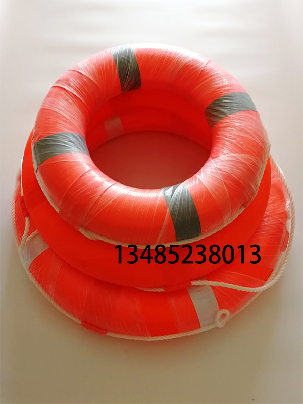 Professional solid swimming ring Children thickened adult orange pool oxford cloth foam ring Marine life buoy