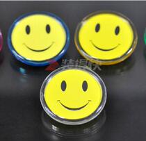 Fit fast acrylic smile badge breast card smiley face work number plate work card smile service badge rk06